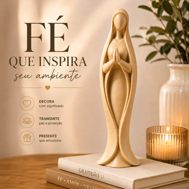Nossa Senhora Estátua Minimalista