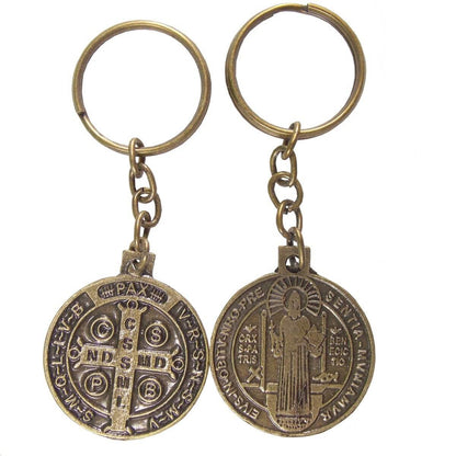 Chaveiro São Bento em Bronze