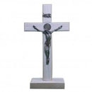 Cruz de Madeira com Medalha de São Bento 10x6cm